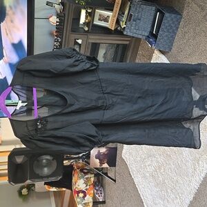 GR Dress With Tank Dress & Brooch